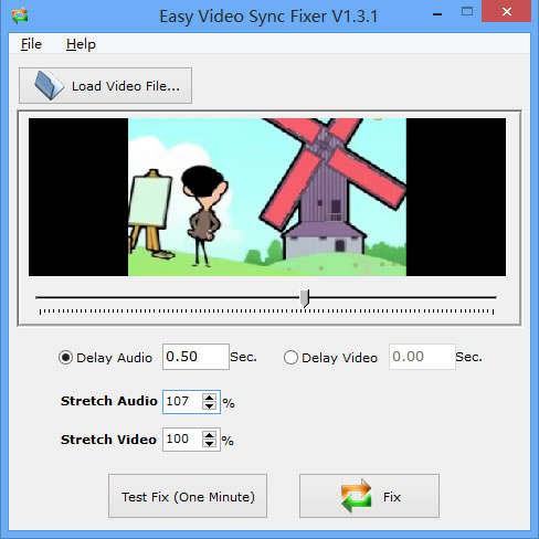 Easy Video Sync Fixer software